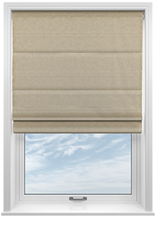 Bravo, Oatmeal - Roman Blind